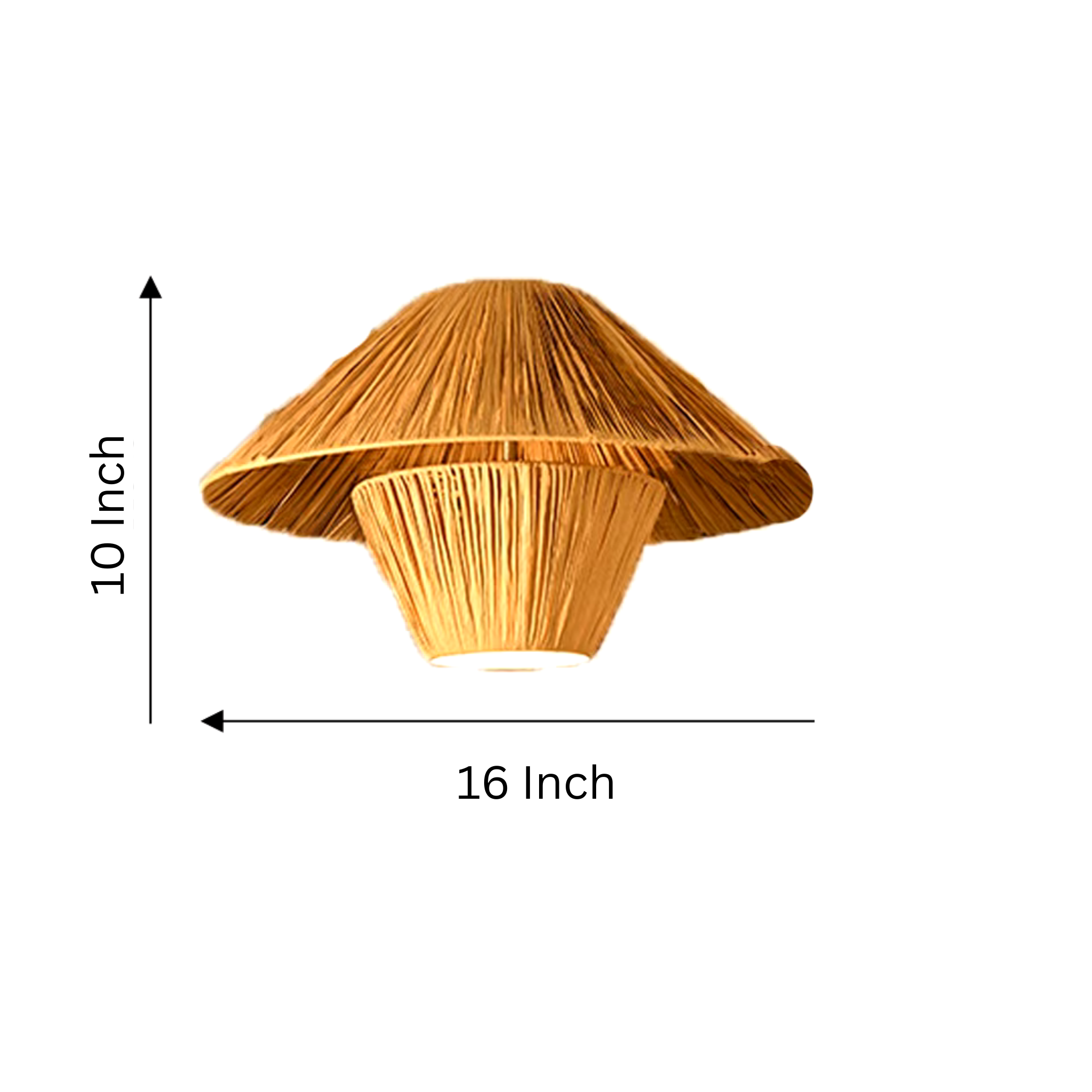 Raffia Pendant Lamp LP-26