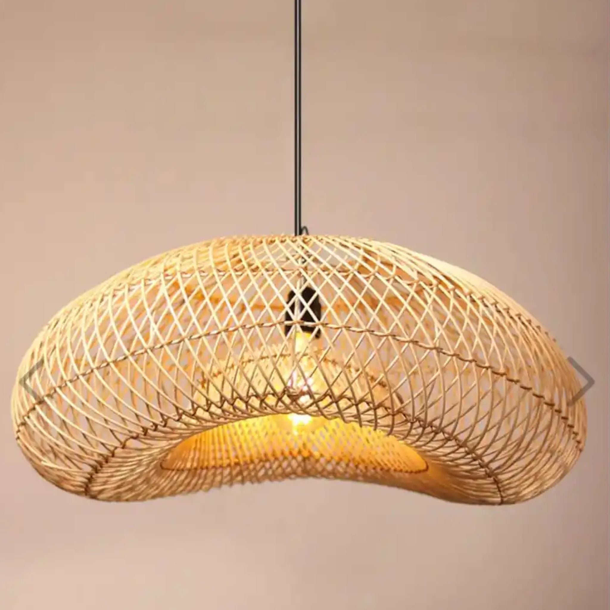 Cane Hanging Lamp | Cane Large Pendant Lamp LP-62