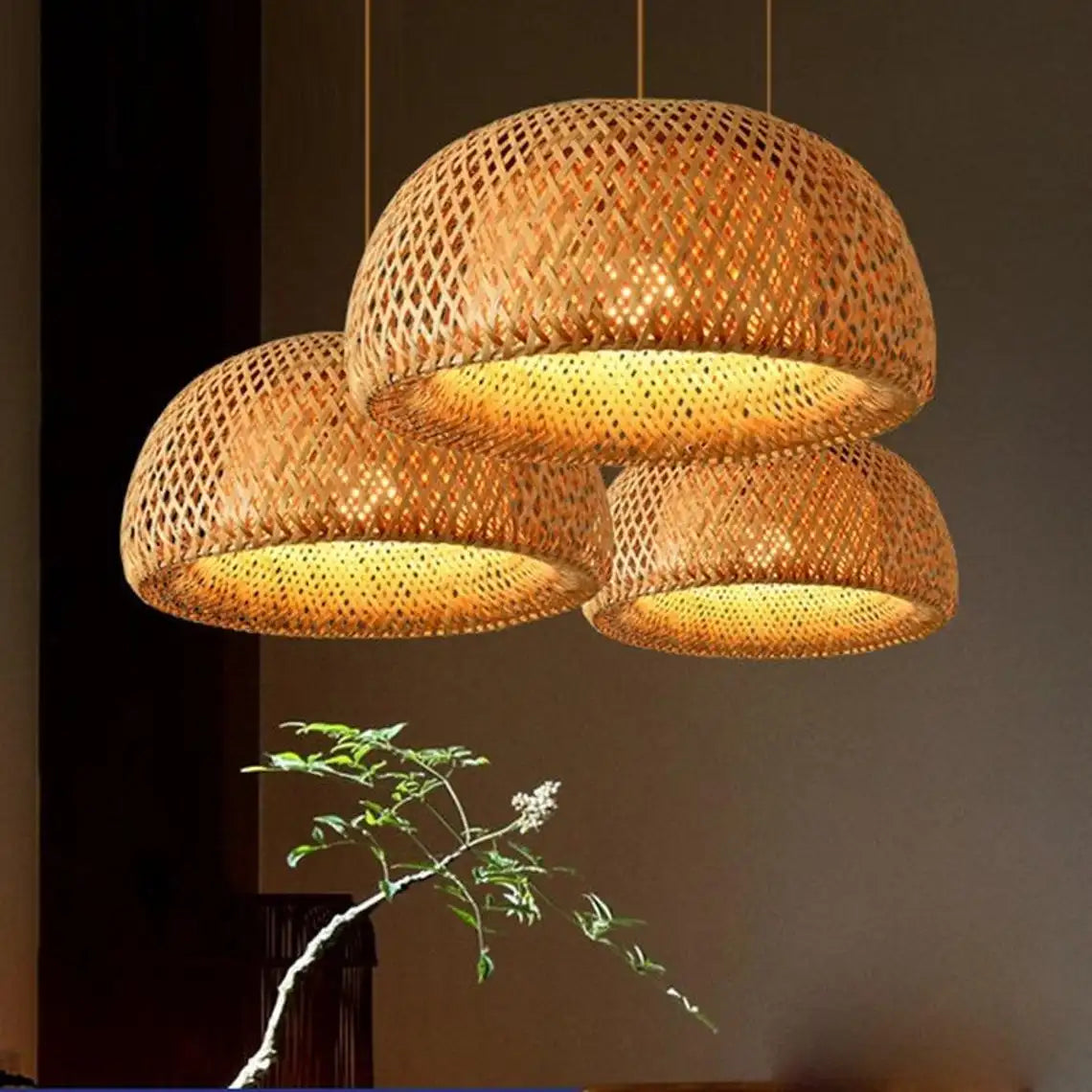 Bamboo Lamp | Bamboo Pendant Lamp LP-9