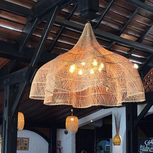 Bamboo Large Ceiling Lamp