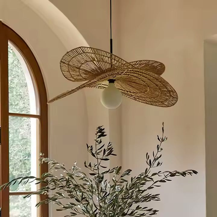 Raffia Pendant Lamp | Ceiling Raffia Lamp LP-13