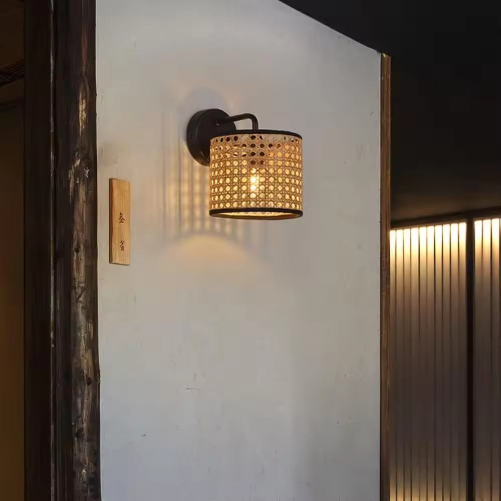 Wall Lamp | Cane Webbing Wall Lamp LP-17
