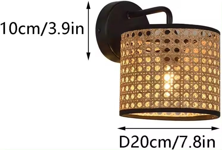 Wall Lamp | Cane Webbing Wall Lamp LP-17