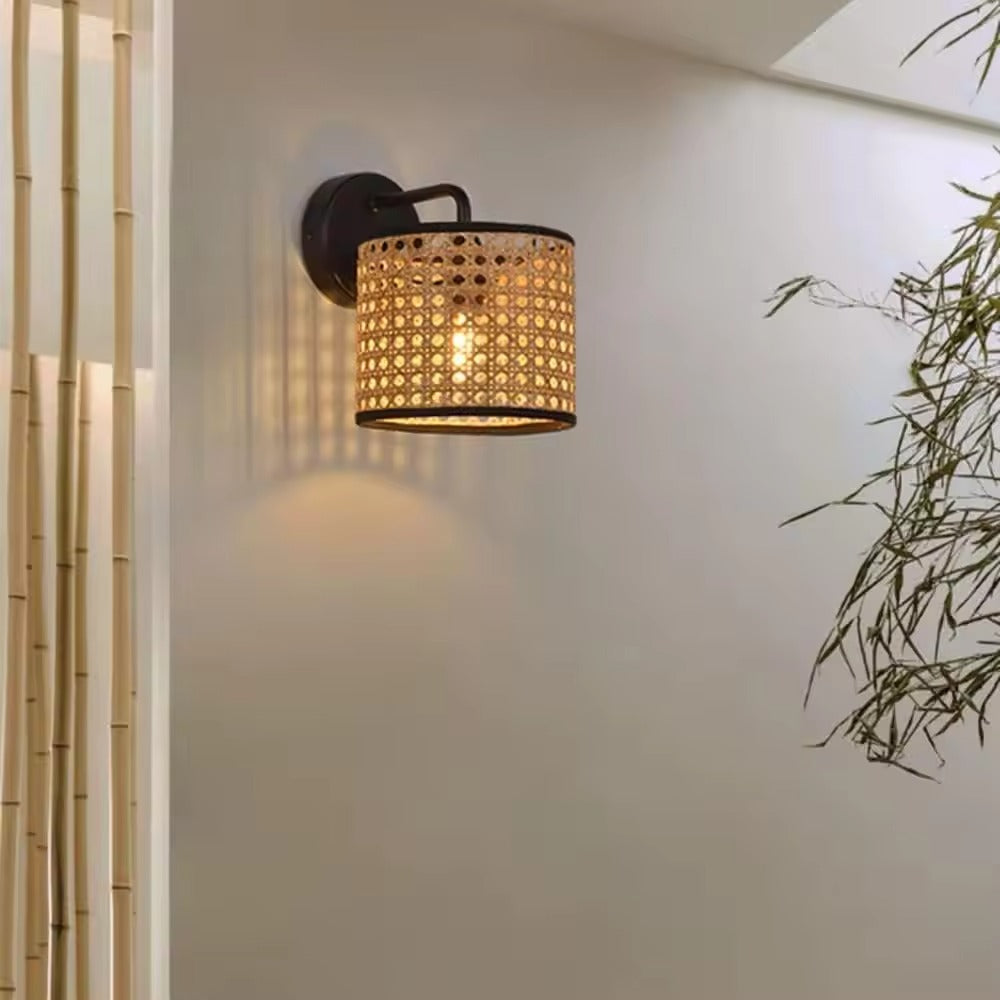 Wall Lamp | Cane Webbing Wall Lamp LP-17