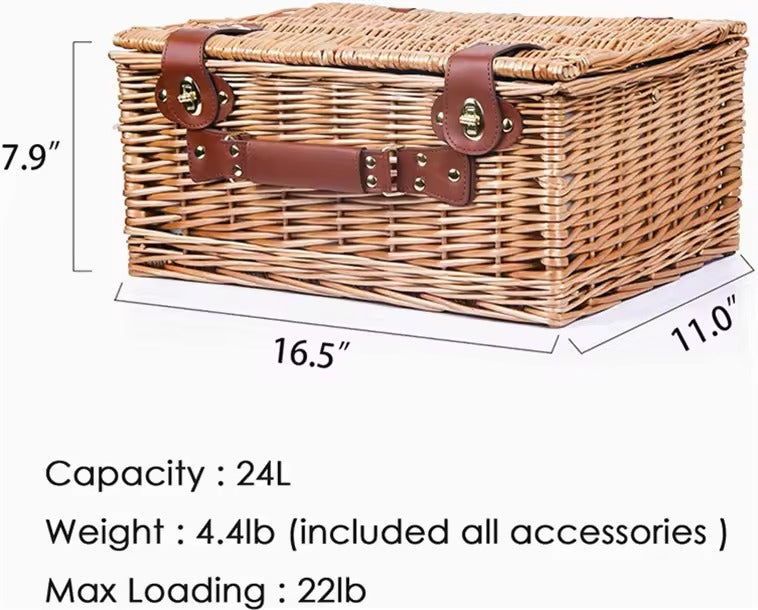  Natural Travel Basket
