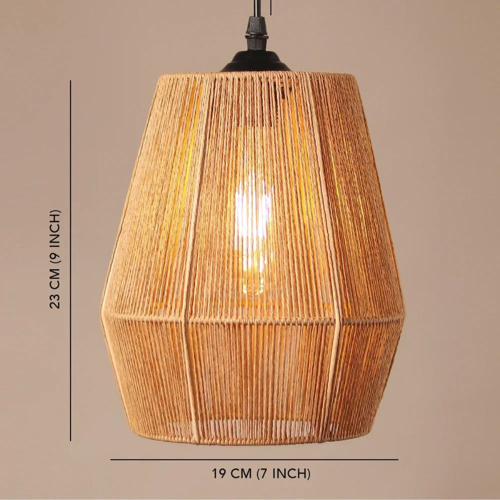 Jute Hanging Lamp | Pendant Lamp LP-15